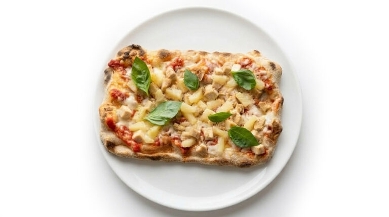 Римская пицца «Алоха» (Гавайская), 518 гр.