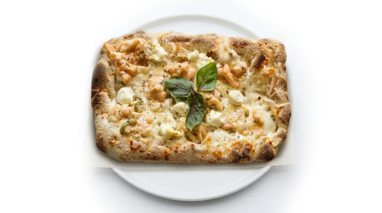 Римская пицца с Лососем, 420 гр.